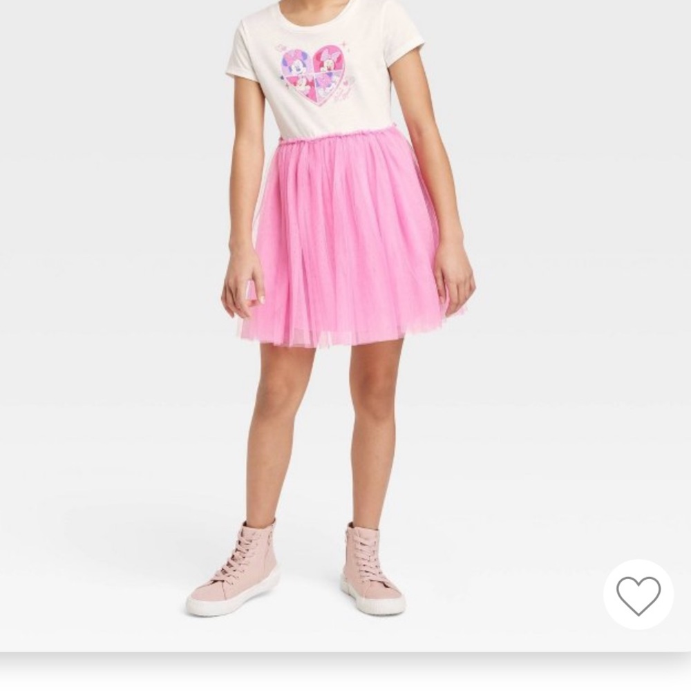 Girls Minnie Mouse Tutu Dress Size 10/12 L